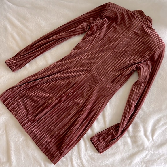 House of Cb CASADEI dust rose mini dress size XS - Picture 6 of 7